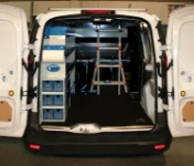 Vano di carico allestito del Ford Connect