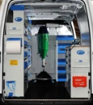 Vano di carico del Master attrezzato con macchinario per riempimento estintori