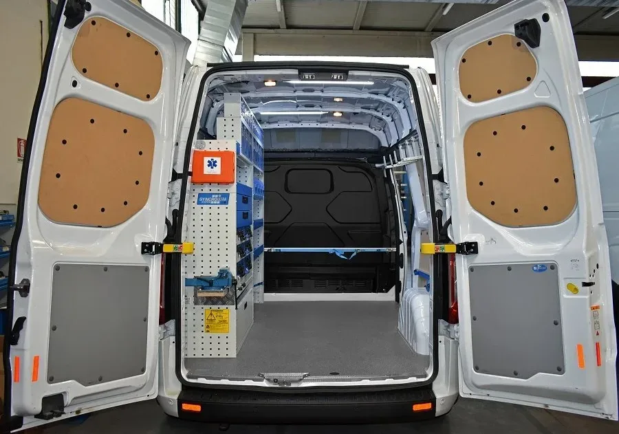 Allestimenti furgoni per montaggi