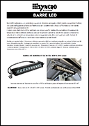 Scarica il volantino delle barre LED per illuminare l'esterno del furgone