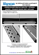 Copertura per paraurti accessorio per Furgone Ducato Jumper Boxer