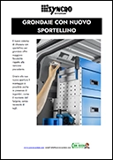 Grondaia con nuovo sportellino