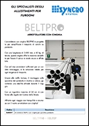 arrotolatore con cinghia BeltPro e scaletta Rolitop