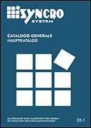 Catalogo Syncro System allestimenti per furgoni versione 26-1 italiano tedesco