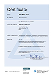 Certificazione uni en ISO 9001