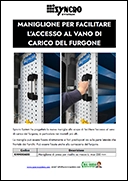 Maniglione per aiutarsi a salire sul furgone